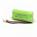 NiMH rechargeable battery pack 4