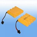 7.2V NiCD battery pack 4