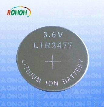LIR2032 li ion button cell 5