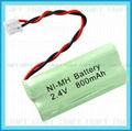 H-AAA2.4-800cordless phone battery packs