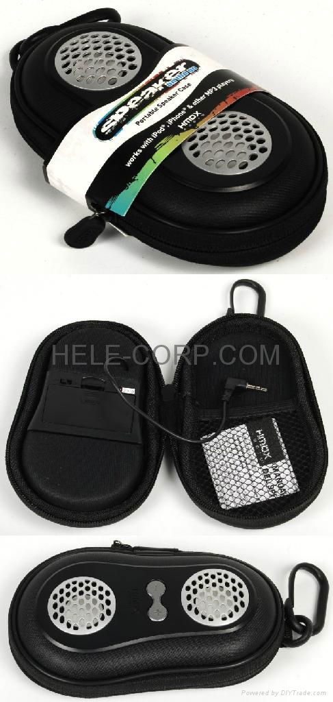 Portable mini speaker bag for IPhone 3