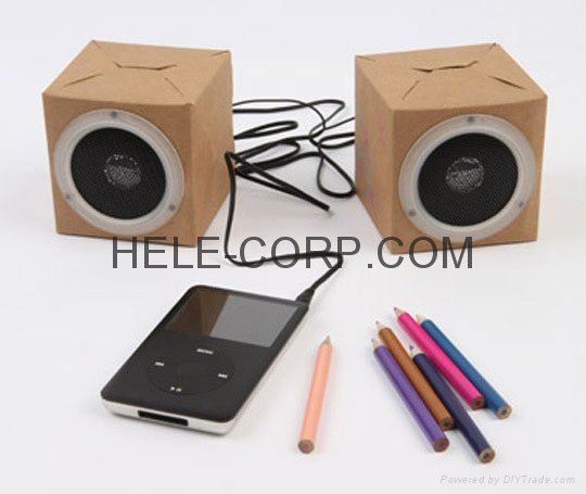 2011 HOT Selling Promotion gift paper speaker  3