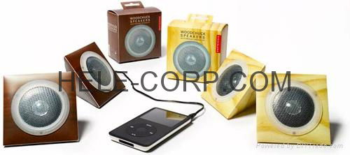 foldable paper speaker for MP4.IPOD