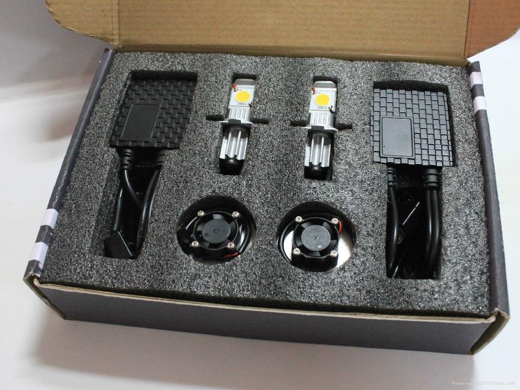 New Product LED Headlight 50W 1800LM led headlight headlamp 9005/9006  3