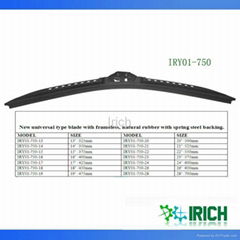 Special type frameless wiper blade for Honda