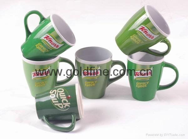 11 oz mug  ,mug with spoon 2