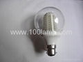 solar transparent ball steep light G80 76LED  