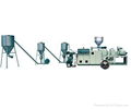 PVC Conical Twin-Screw Ectrude Wind-Cooled Mold Pelletizer