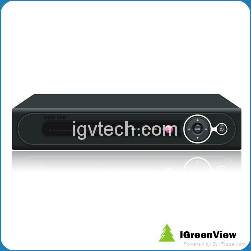 4ch alarm input DVR with New design and support MAC  4