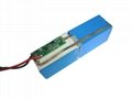 7.4V 3600mAh Lithium Battery Pack with PCM 2