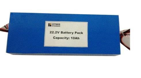22.2V 10AH Lithium battery pack 