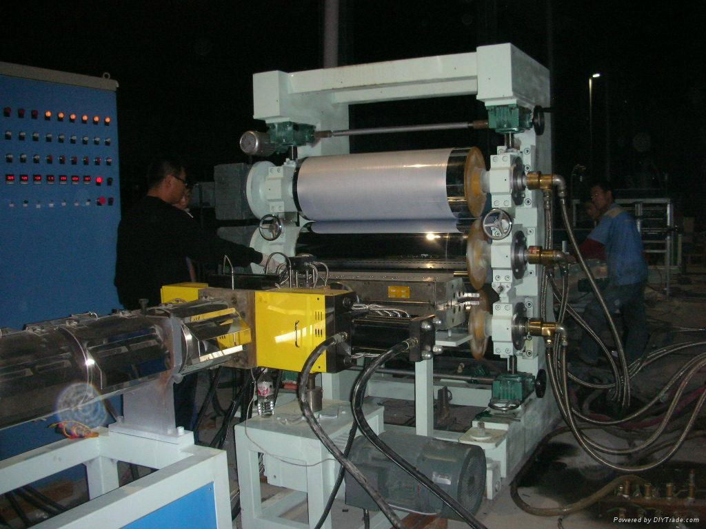 PET sheet extrusion machine 3