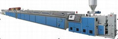 PVC profile extrusion line