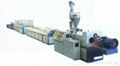 PVC profile extrusion line  4