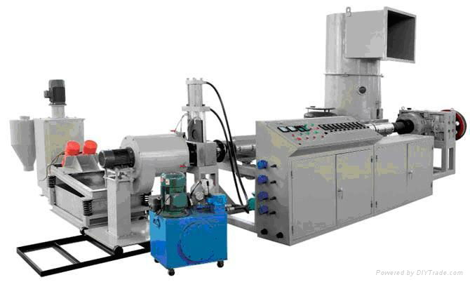 PE/PP granulating line