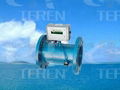 One piece ultrasonic flow meter