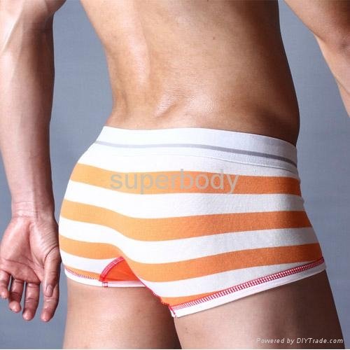 men's stripe  fashional boxer shorts 2