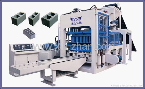 Best Selling Full automatic concrete block making machine  3