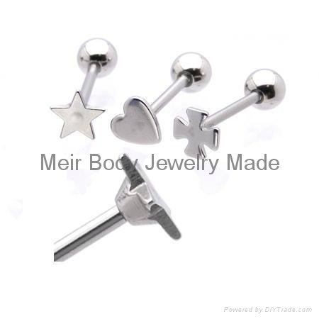 Fashion stainless steel body piercing jewelry 3