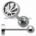 Fashion stainless steel body piercing jewelry 4