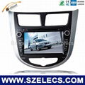 HYUNDAI Car GPS Navigation system suveillance System DVD player 1