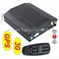 4 Channel Mobile DVR 1TB Hard disk Support with GPS and WIFI