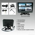 4 Channel inputs Car Monitor LCD quad Monitor 2