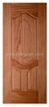 MDF/HDF Teak wood veneer molded door skin 3