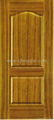 MDF/HDF Teak wood veneer molded door skin