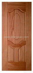 MDF/HDF Teak wood veneer molded door skin