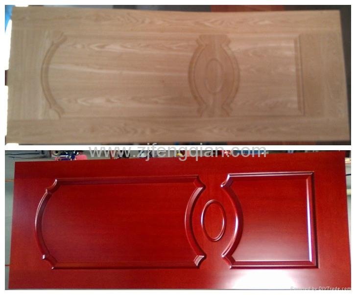 MDF/HDF rosewood wood veneer molded door skin