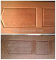 MDF/HDF rosewood wood veneer molded door skin 1