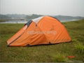 orange dome tent for camping & hiking