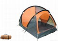 orange dome tent for camping & hiking 2