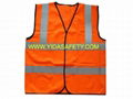 Hivis reflective safety vest