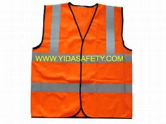 Hivis reflective safety vest