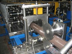 Downspouts forming machine