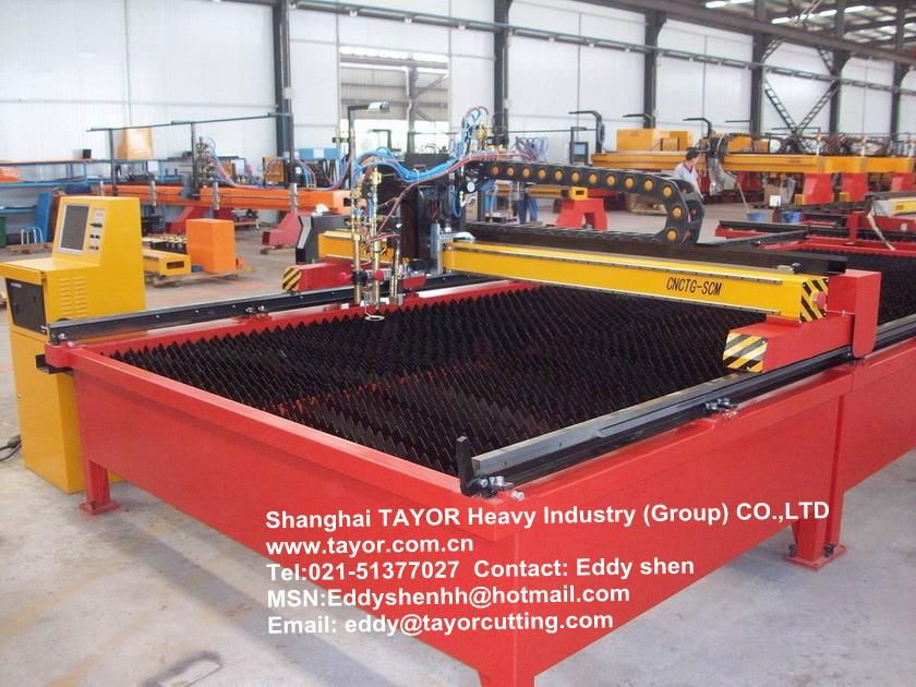 CNCTG CNC cutting table，CNC plasma cutting machine 3