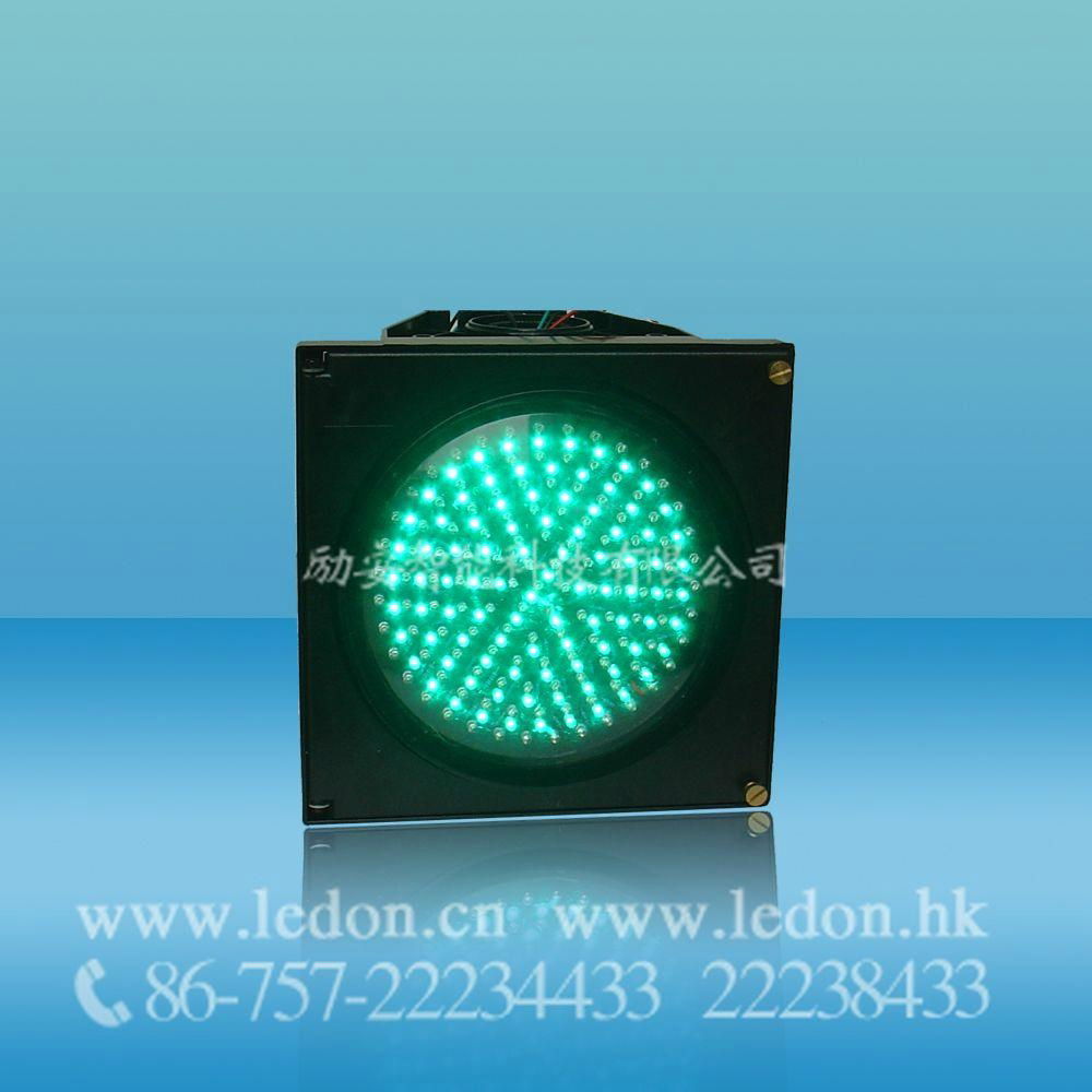 200mm One Unit LED Full Ball Traffic Light 3