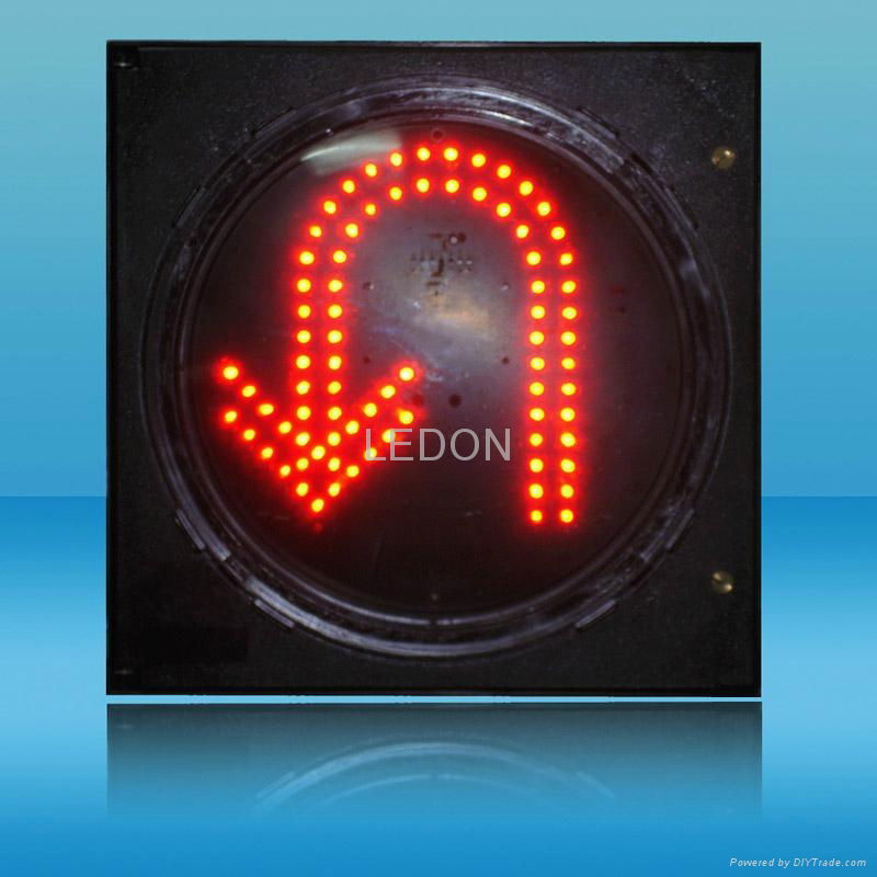 300mm One Unit Assemblage Road Indication LED Traffic Light 3