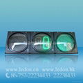 300mm 3-Unit Circular Full Ball Countdown Assemblage LED Traffic Light 2