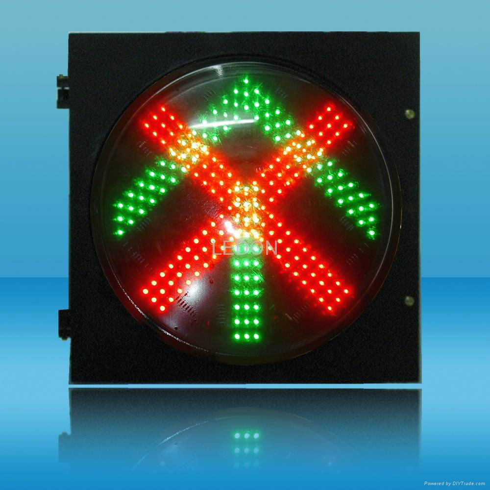 400mm 1-Unit Road Indication Assemblage LED Traffic Light