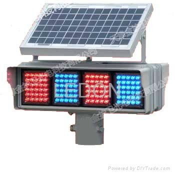 300mm Solar Assemblage LED Traffic Signal Light 3