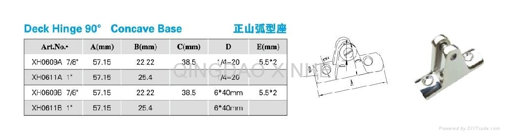 stainless steel yacht parts deck fitting 4