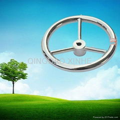 stainless steel boat parts steering wheel