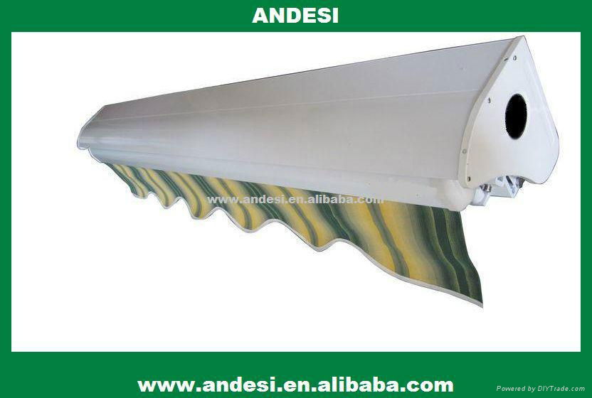 aluminum semi cassette awnings 2