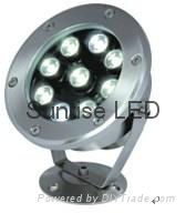 LED underwater light