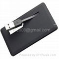 card usb disk,promotional card usb key,card usb drive  with offset printing 3