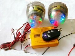 Motorcycle MP3 Alarm with Fancy Lantern and FM Function and speaker