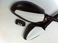 Motorcycle rearview mirrors with MP3 and FM function 3